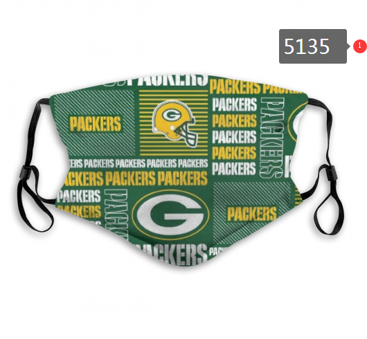 NFL Green Bay Packers #5 Dust mask with filter